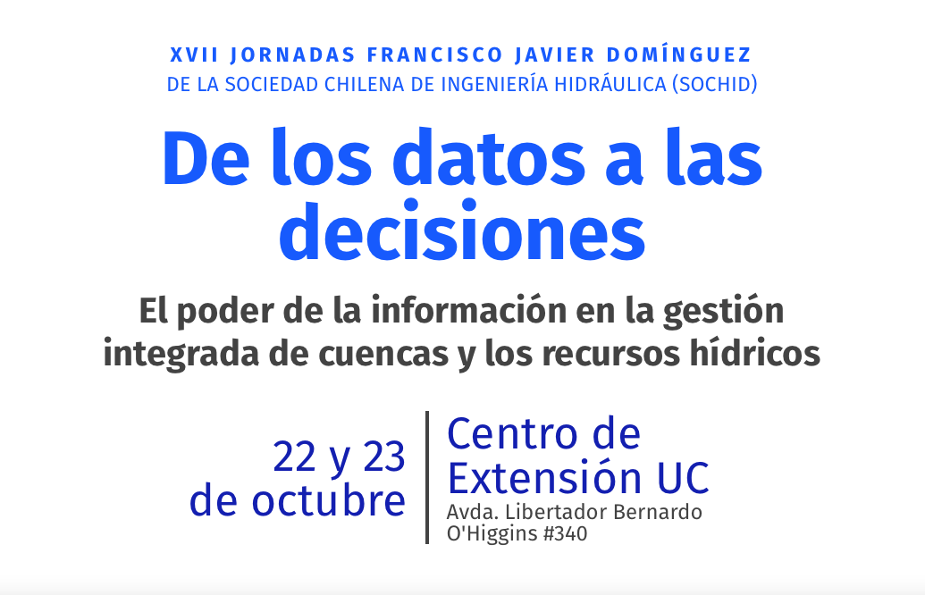 Trazado Nuclear confirma su presencia en jornadas de la Sociedad Chilena de Ingeniería Hidráulica